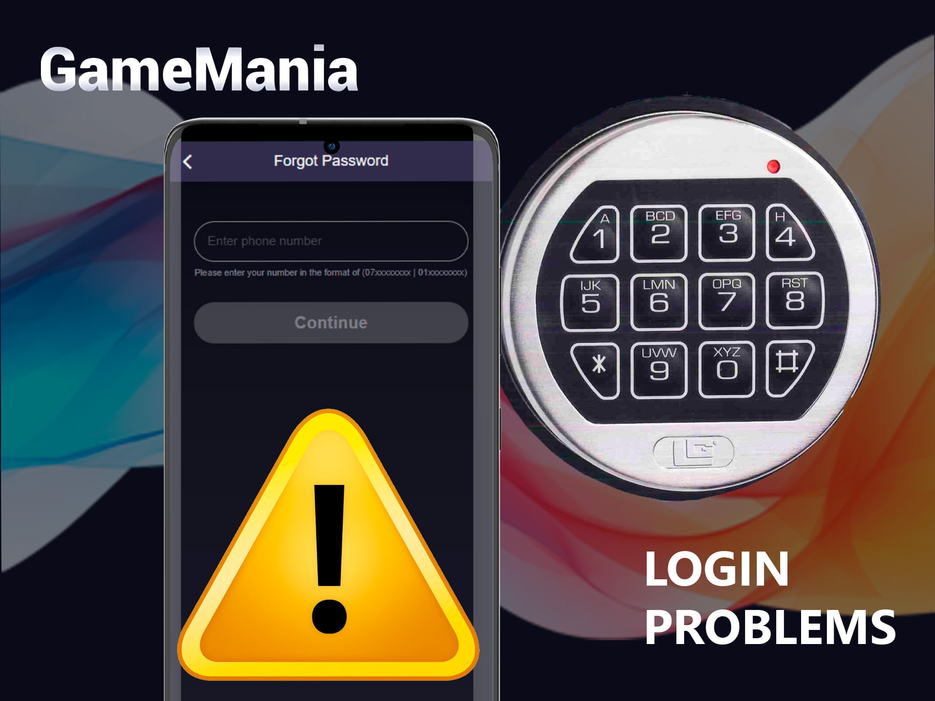 Solving the most common login problems
